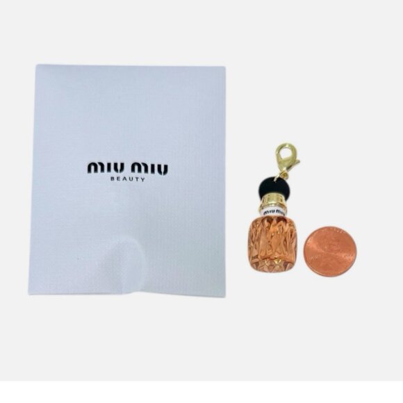 MIU MIU Beauty MIUTINE Perfume 3-Piece Set (Mini + Charm + Compact Mirror) NWT - Picture 13 of 16